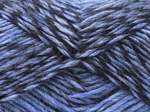 Fiber Content 70% Acrylic, 15% Alpaca, 15% Wool, Jeans Blue, Brand Ice Yarns, Dark Navy, fnt2-78761 